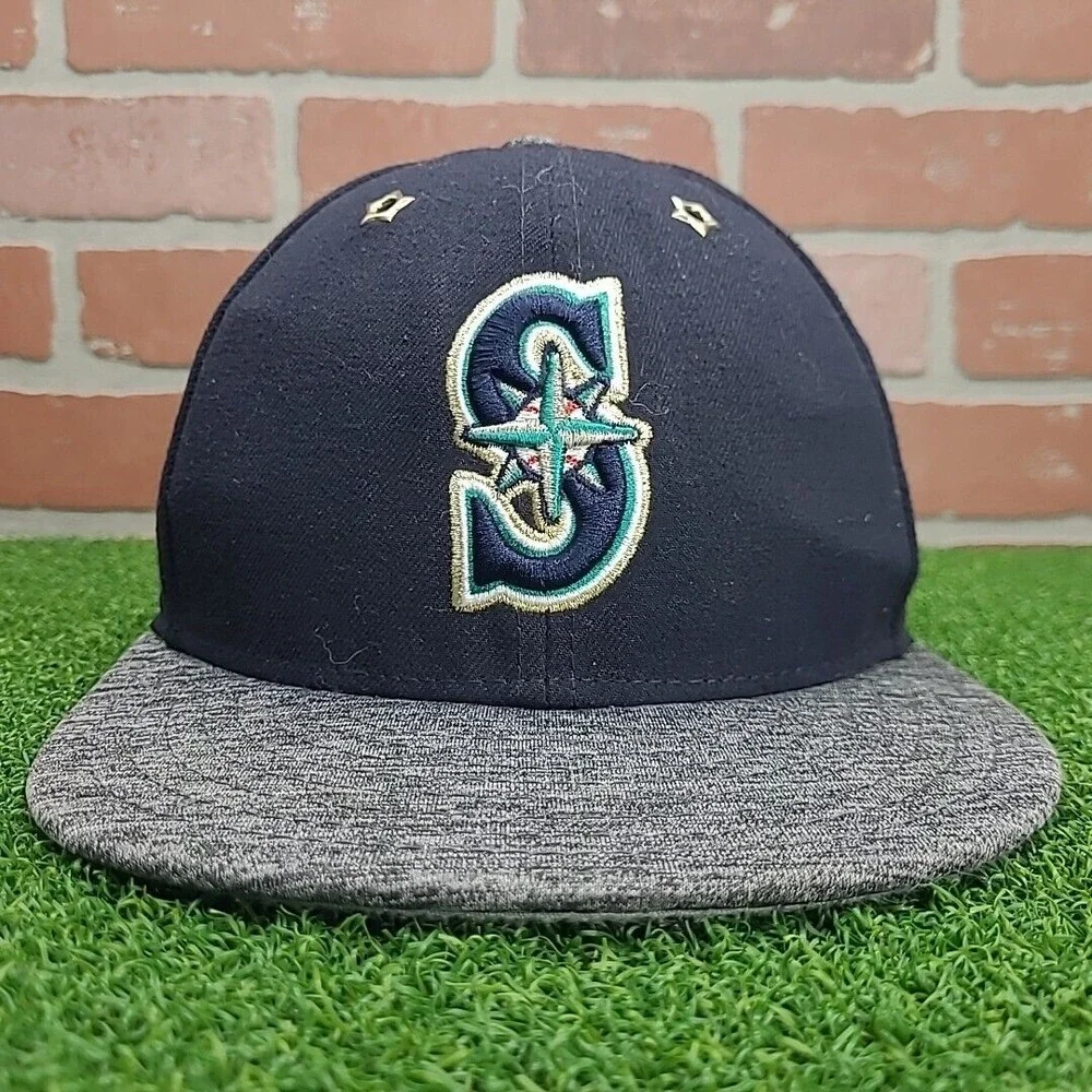 Seattle Mariners 2016 All Star Hat 7-1/4 Cap New Era MLB ASG Patch Star Grommets